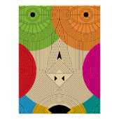 古代の三角形 ポスター (正面)