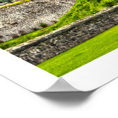 古代の中世カーディフ城,カーディフ,ウェールズ ポスター (角)