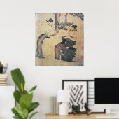 古代の中国の詩人 ポスター (ホームオフィス)