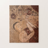古代の仏教絵画 ジグソーパズル (縦)