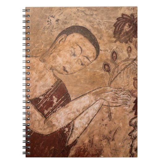 古代の仏教絵画 ノートブック (正面)