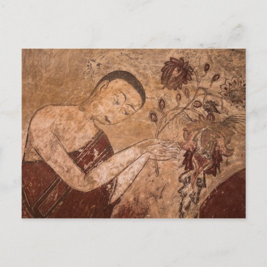 古代の仏教絵画 ポストカード (正面)