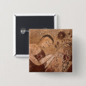 古代の仏教絵画 缶バッジ (正面&裏面)