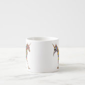 古代の伝説のレインボーユニコーン エスプレッソカップ (正面)