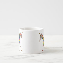 古代の伝説のレインボーユニコーン エスプレッソカップ