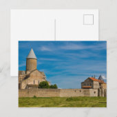 古代の修道院の外観 ポストカード (正面/裏面)