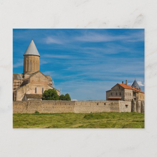 古代の修道院の外観 ポストカード (正面)