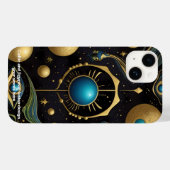 古代の優雅さ: ケルト & エジプト Case-Mate iPhoneケース (裏面 (横))