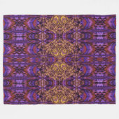 古代の光2 フリースブランケット (正面(横))