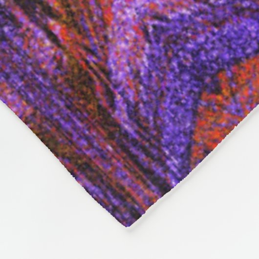 古代の光2 フリースブランケット (角)