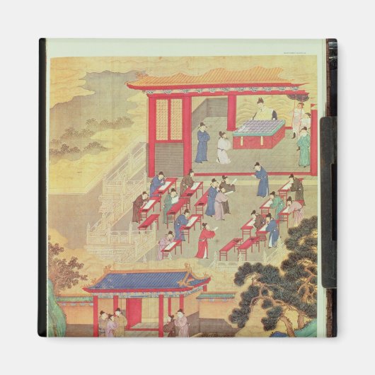 古代の公中国の式 マグネット (正面)