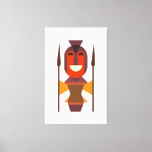 古代の兵士 キャンバスプリント (正面)