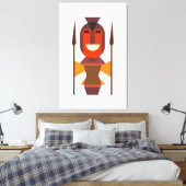 古代の兵士 キャンバスプリント (インサイチュ (寝室))