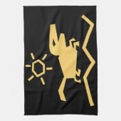 古代の動物祖先 キッチンタオル (縦)