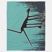 古代の動物 – 地球の古代芸術 フリースブランケット (正面)