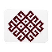 古代の北ラトビア語、リトアニアのシンボル マグネット (横)