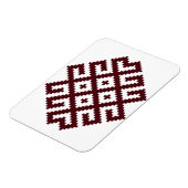 古代の北ラトビア語、リトアニアのシンボル マグネット (左側)