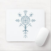 古代の北欧記号 マウスパッド (マウス)