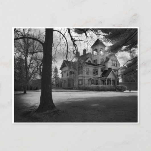 古代の呪い、キャビネットカード ポストカード (正面)