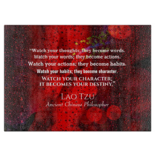 古代の哲学者の引用文中国の。 カッティングボード