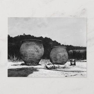 古代の土器、メキシコ南部 ポストカード