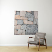 古代の城の古い石の壁。抽象芸術、古代 タペストリー (インサイチュ)