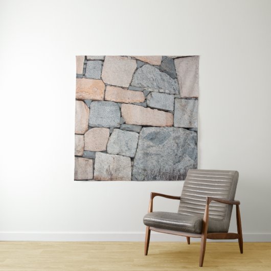 古代の城の古い石の壁。抽象芸術、古代 タペストリー (インサイチュ)