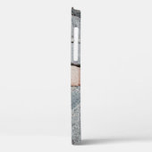 古代の城の古い石の壁。抽象芸術、古代 Case-Mate iPhoneケース (裏面 / 左)