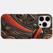 古代の塔に降り注ぐ神秘的な工芸 Case-Mate iPhoneケース (裏面 (横))