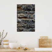 古代の壁，フィレンツェ，イタリア ポスター (キッチン)