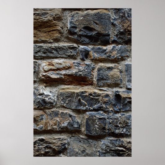 古代の壁，フィレンツェ，イタリア ポスター (正面)