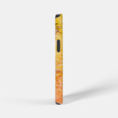 古代の夢のロッキングボート & 名前 iPhoneケース (右側面)