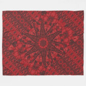 古代の夢287 フリースブランケット (正面(横))