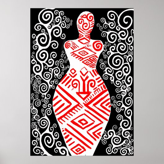 古代の女神 ポスター (正面)