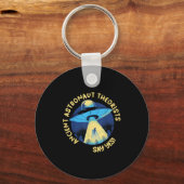 古代の宇宙飛行士の快適な言うYesエイリアンUfo Abdu キーホルダー (正面)