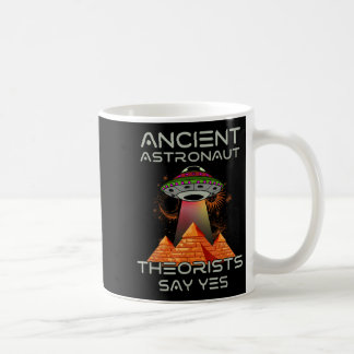 古代の宇宙飛行士の快適な言うYes-エイリアンエジプト コーヒーマグカップ