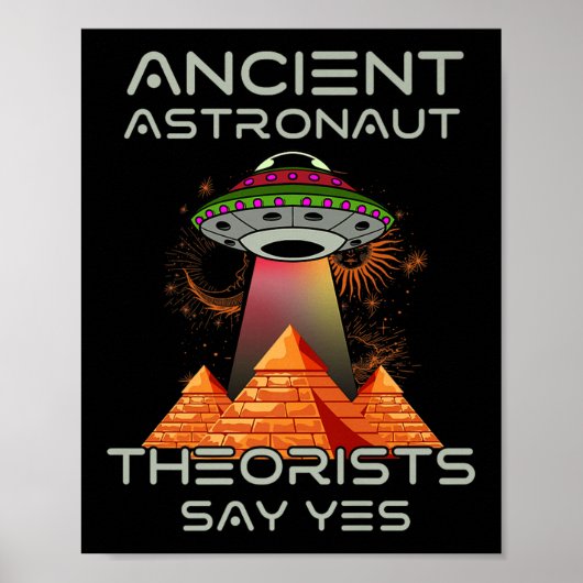 古代の宇宙飛行士の快適な言うYes-エイリアンエジプト ポスター (正面)