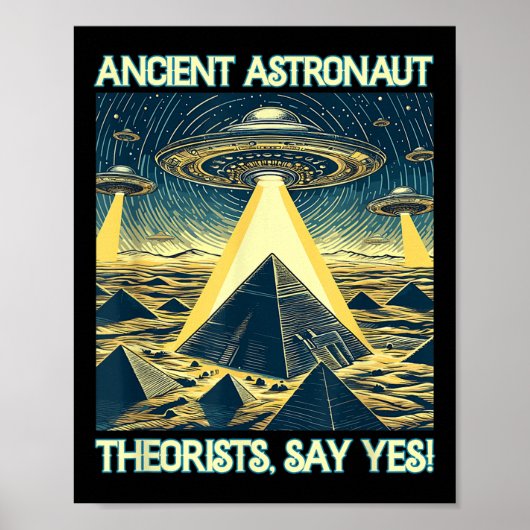 古代の宇宙飛行士の快適、言うYes-エイリアン ポスター (正面)