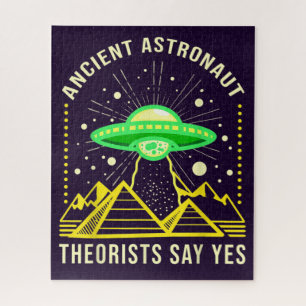 古代の宇宙飛行士の理論家は、Yesエイリアン理論と言う ジグソーパズル