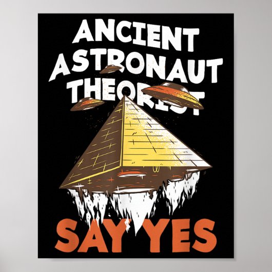 古代の宇宙飛行士の理論家は、YesエイリアンCircuiraと言う ポスター (正面)