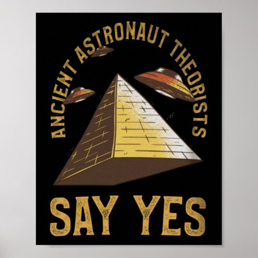 古代の宇宙飛行士の理論家は、YesエイリアンCircuiraと言う ポスター (正面)