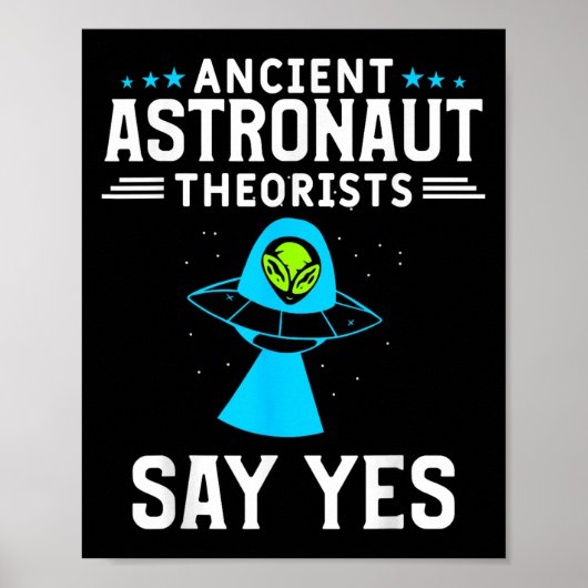 古代の宇宙飛行士の理論家は、YesエイリアンCircuiraと言う ポスター (正面)