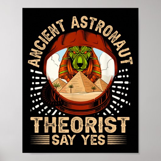 古代の宇宙飛行士の理論家はYes_エジプト ポスター (正面)