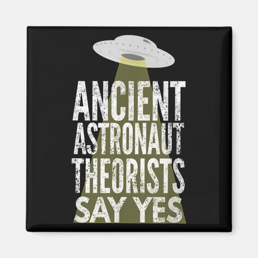 古代の宇宙飛行士セオリスYes マグネット (正面)