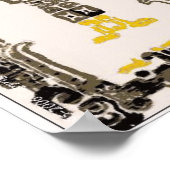 古代の宇宙飛行士パカル ポスター (角)