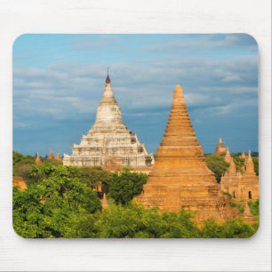 古代の寺院とパゴダ Bagan マウスパッド