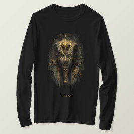 古代の悪意 エジプトのファラオ ロングスリーブシャツ Tシャツ