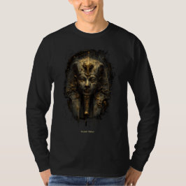 古代の悪意 エジプトのファラオ ロングスリーブシャツ Tシャツ
