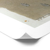 古代の戦士のバアステカスレリーフ、 浮き彫り、善意者から ポスター (角)