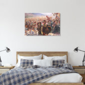 古代の戦士 キャンバスプリント (インサイチュ (寝室))